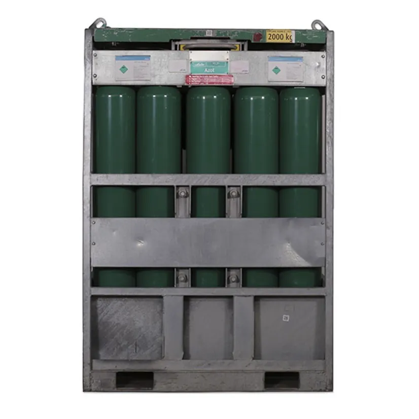 21MCP - Saf Azot - 160.58 m3 - Manifold (15 Tüp)
